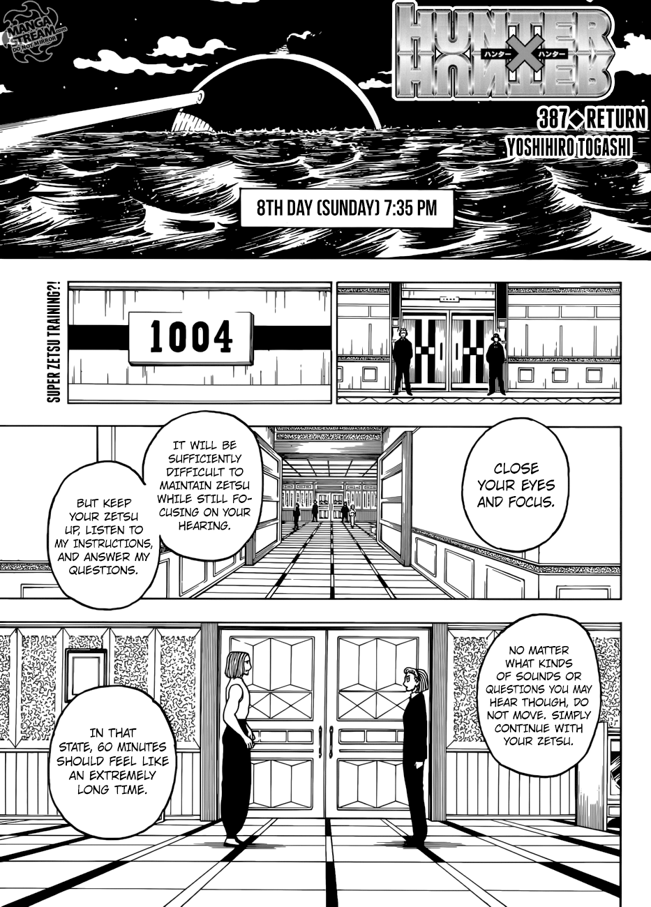 Hunter x Hunter Chapter 387 1